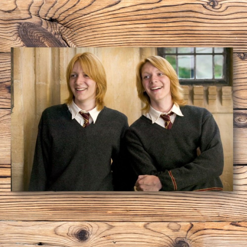 Harry Potter Fred And George Weasley Refrigerator Locker Fridge‎ Magnet